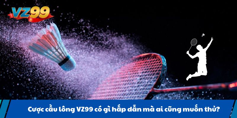 Cược cầu lông VZ99 có gì hấp dẫn mà ai cũng muốn thử?